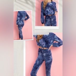 Matching tie dye set